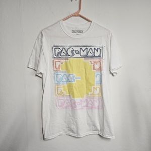 Pac-Man Graphic White Tee